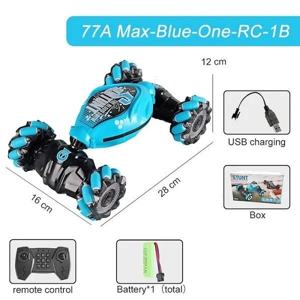 Gesture Sensing RC Stunt Car With Light & Music