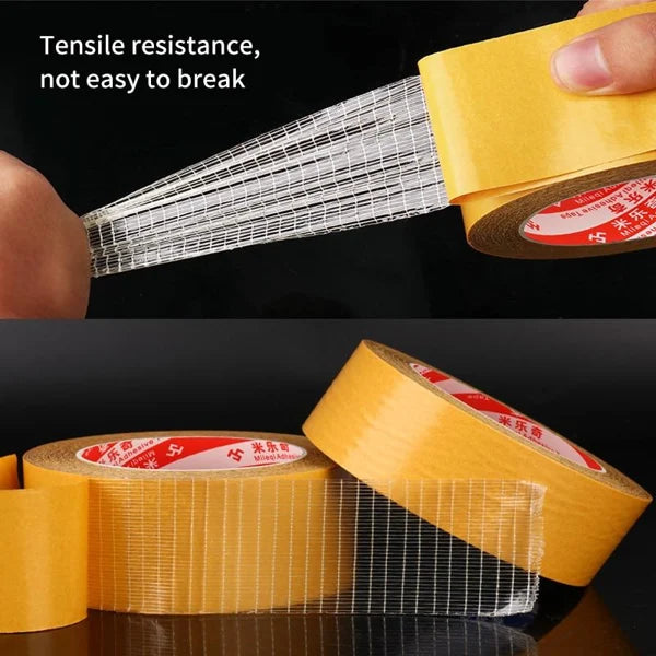 Strong Adhesive Double-sided Gauze Fiber Mesh Tape