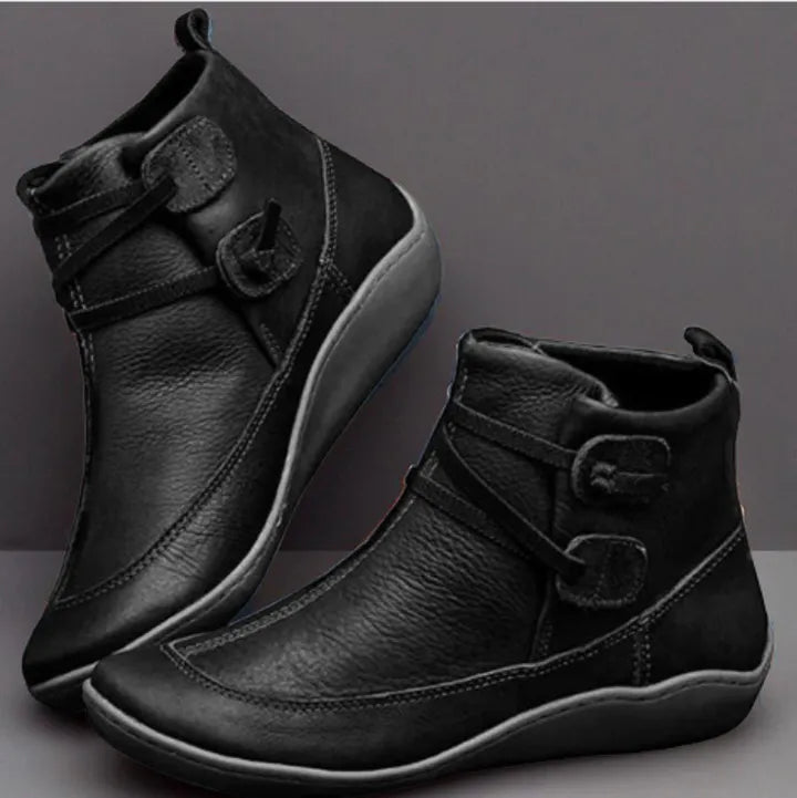 Women'S Vintage Casual Short Ankle Boots