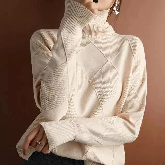 ☃Winter Hot Sale 70% OFF🔥-CASHMERE TURTLENECK SWEATER CARDIGAN